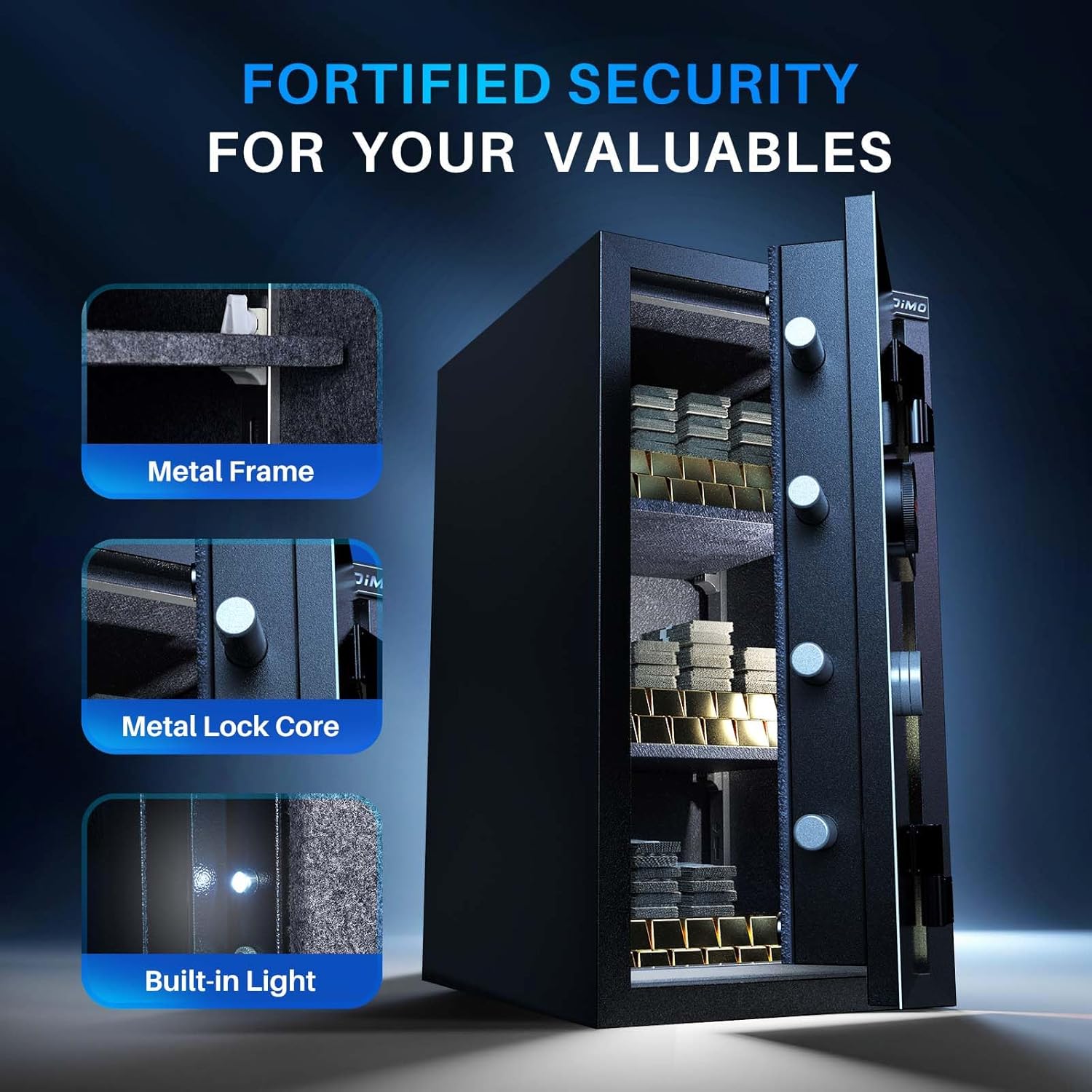 Heavy-Duty Fireproof Safe Box  - Fire Safe Document บทวิจารณ์และราคา