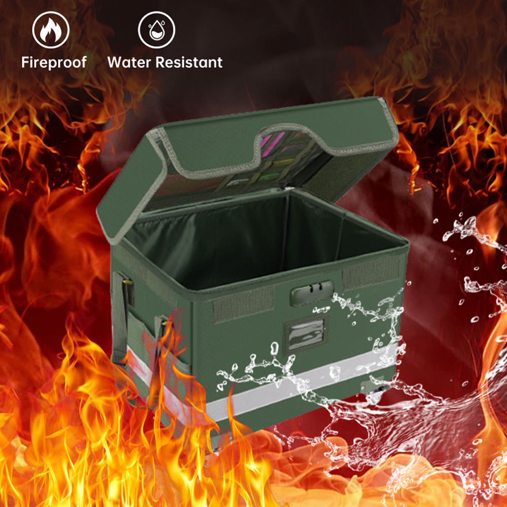 Fireproof Storage Box Safe Doc - Fire Safe Document บทวิจารณ์และราคา