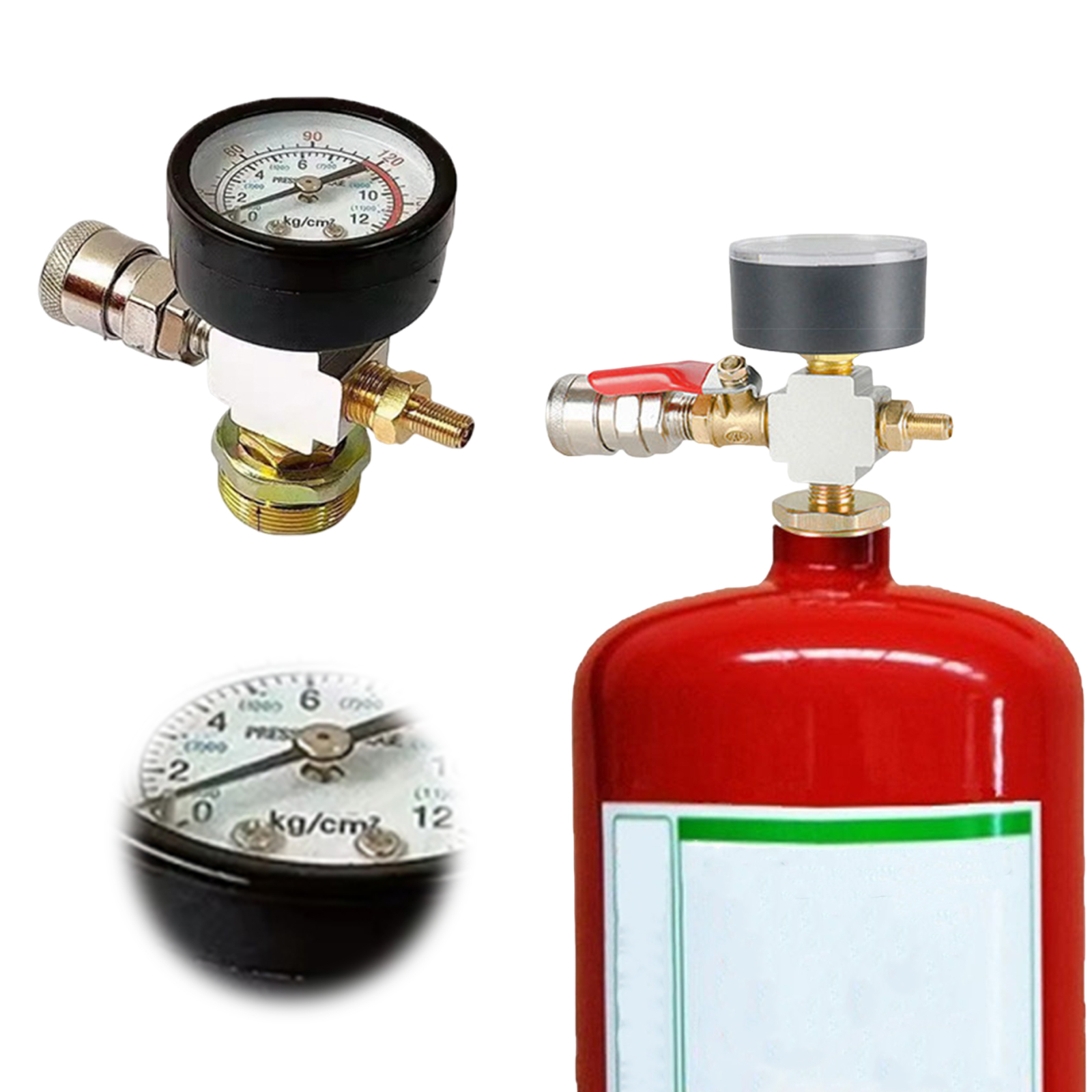 Small Air Tank Pressures Adapt - Fire Extinguisher Small บทวิจารณ์และราคา
