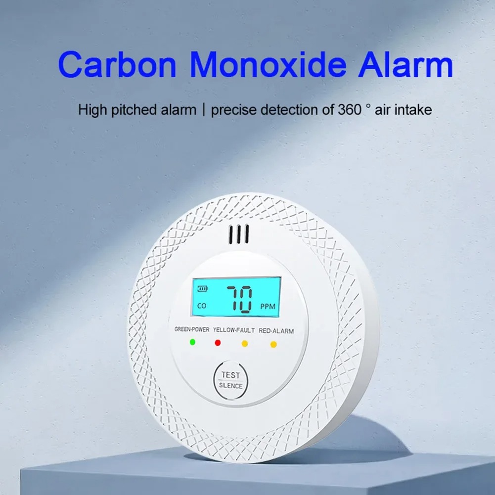Carbon Monoxide Alarm Detector - Smoke Detector Interconnected บทวิจารณ์และราคา