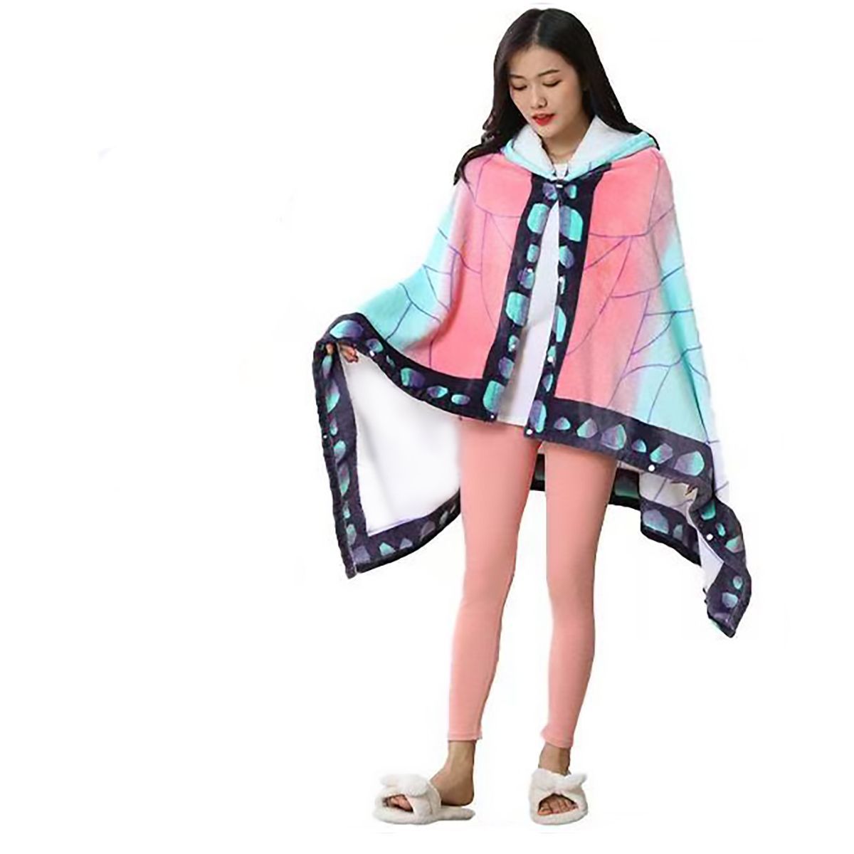 Anime Flannel Blanket Hoodie S - Fire Blanket Kitchen บทวิจารณ์และราคา