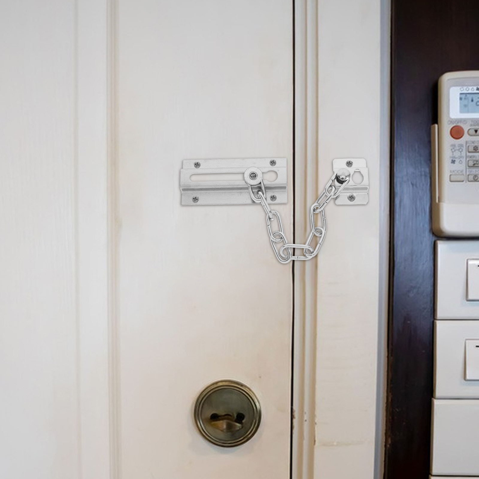 Door Chain Lock Stainless Stee - Security Chain Door บทวิจารณ์และราคา