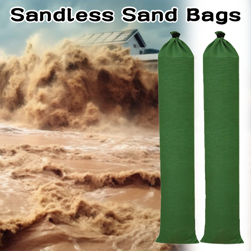 2 Pcs Sandless Sand Bags Anti  - Flood Barrier Bag บทวิจารณ์และราคา