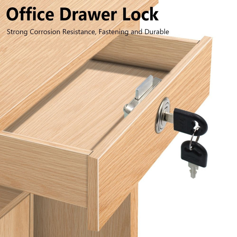 Zinc Alloy Drawer Lock Burglar - Medicine Cabinet Lock บทวิจารณ์และราคา