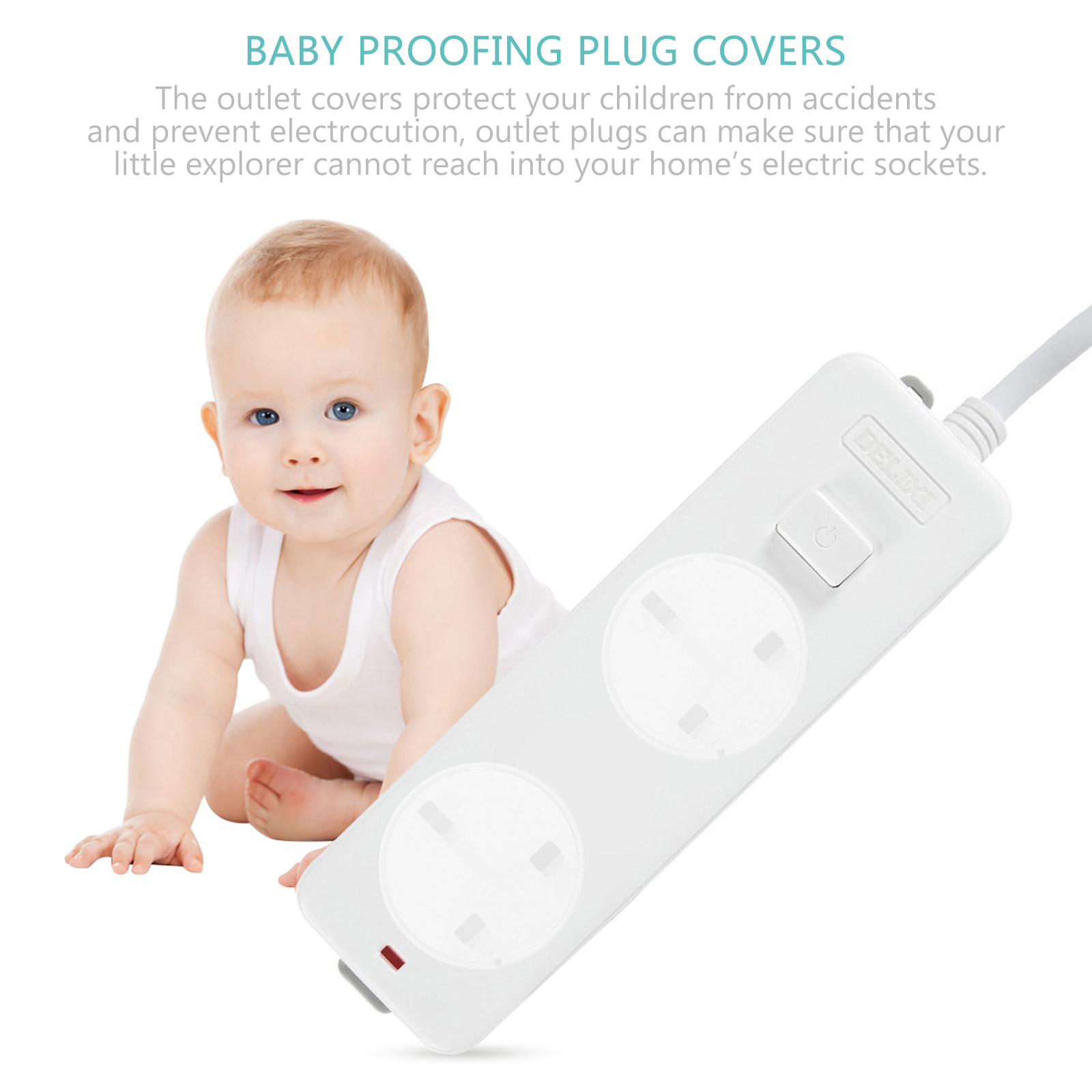 20Pcs Three-Hole Outlet Covers - Outlet Cover Baby บทวิจารณ์และราคา