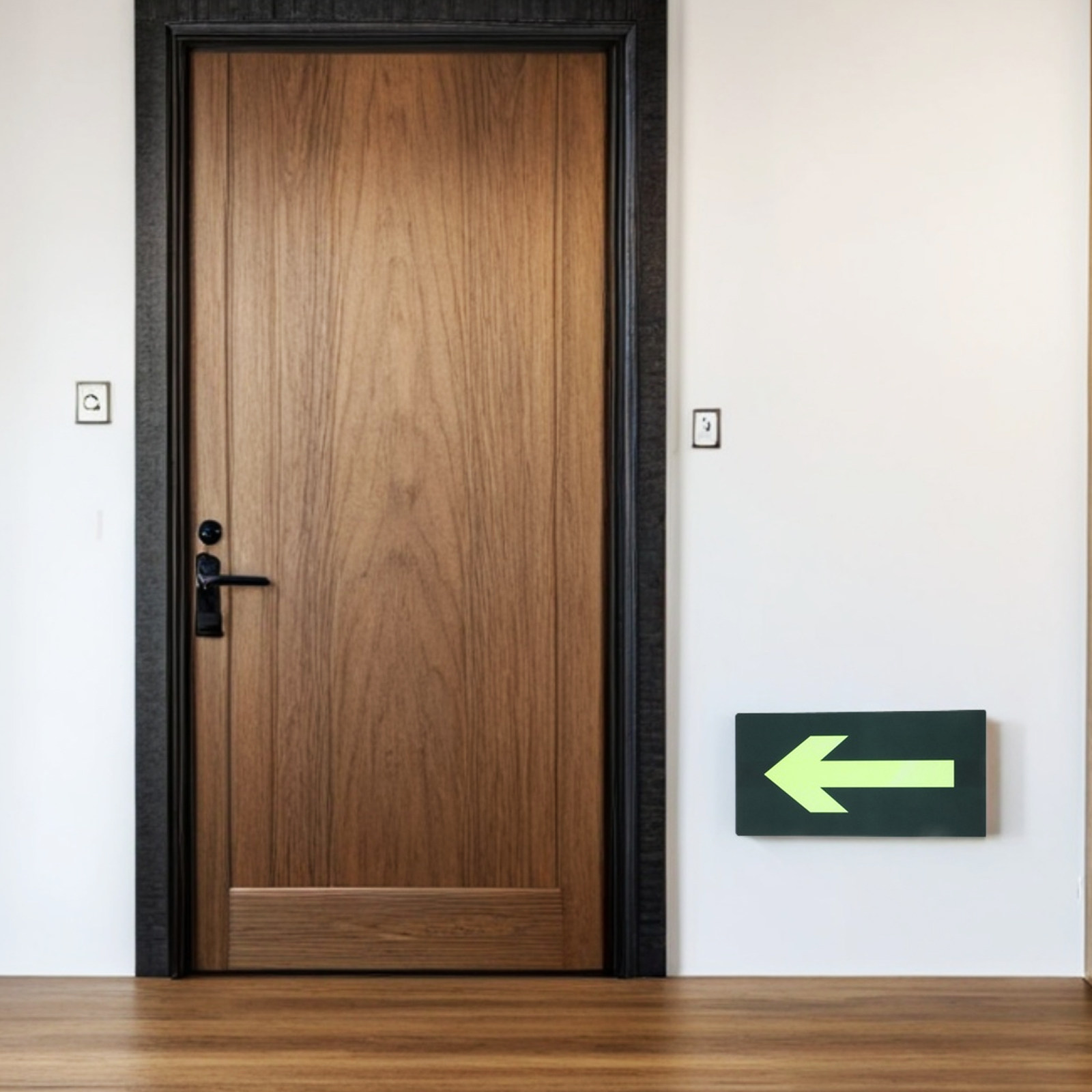 8Pcs Luminous Emergency Fire E - Emergency Exit Sign บทวิจารณ์และราคา