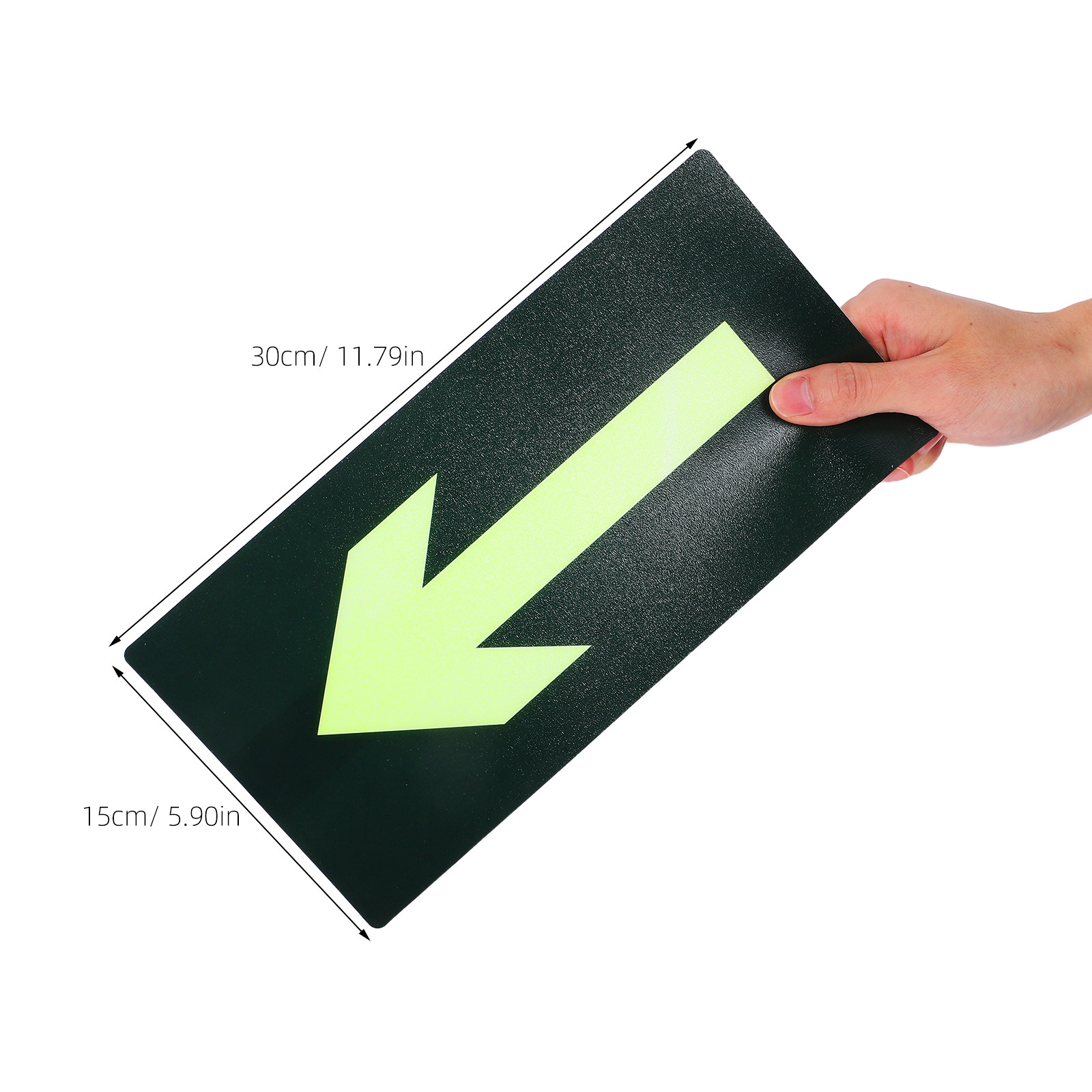 8Pcs Fire Evacuation Arrow Sti - Emergency Exit Sign บทวิจารณ์และราคา