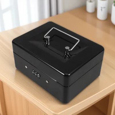 Small Lockable Steel Cash Box  - Lockbox Key Secure บทวิจารณ์และราคา