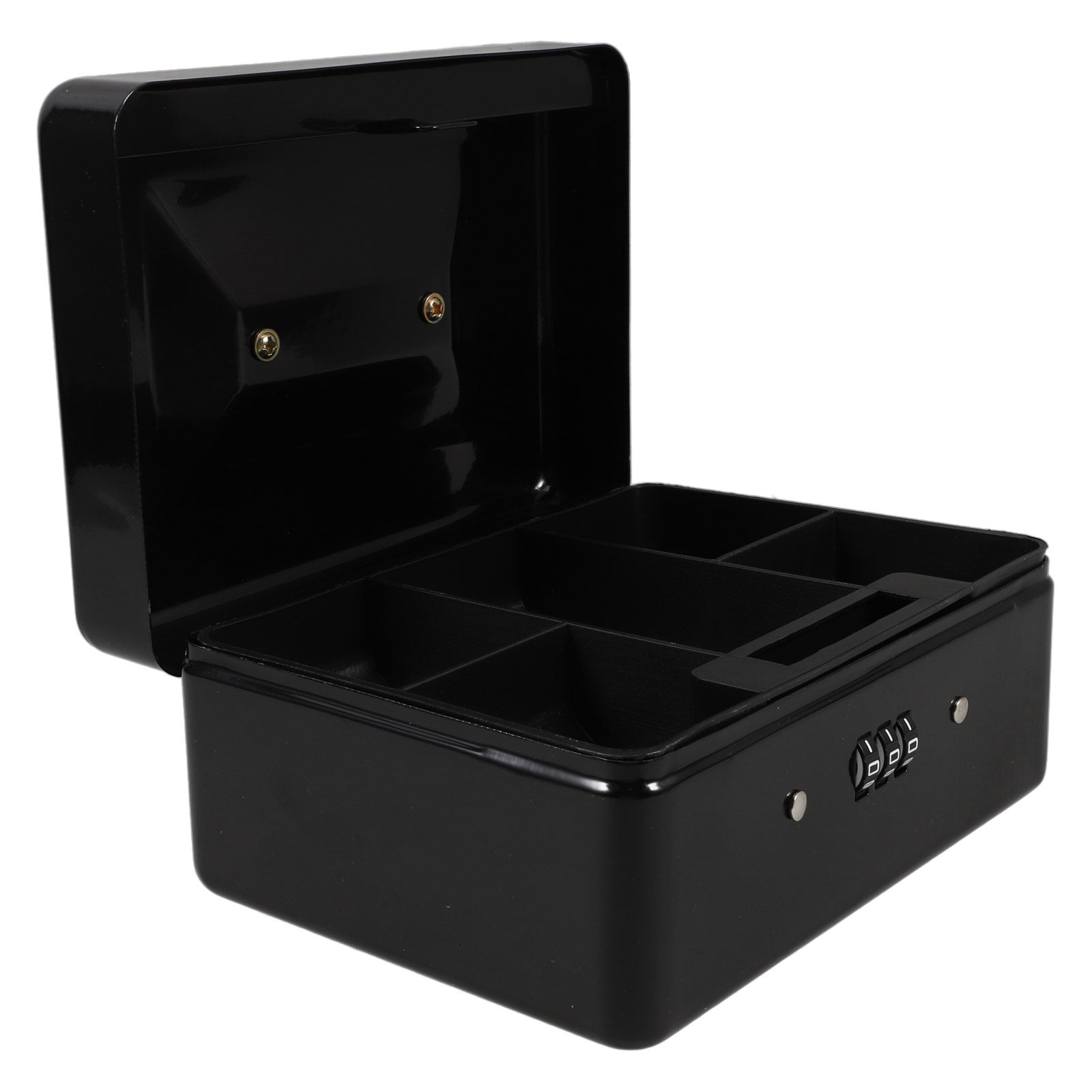 Small Lockable Steel Cash Box  - Lockbox Key Secure บทวิจารณ์และราคา