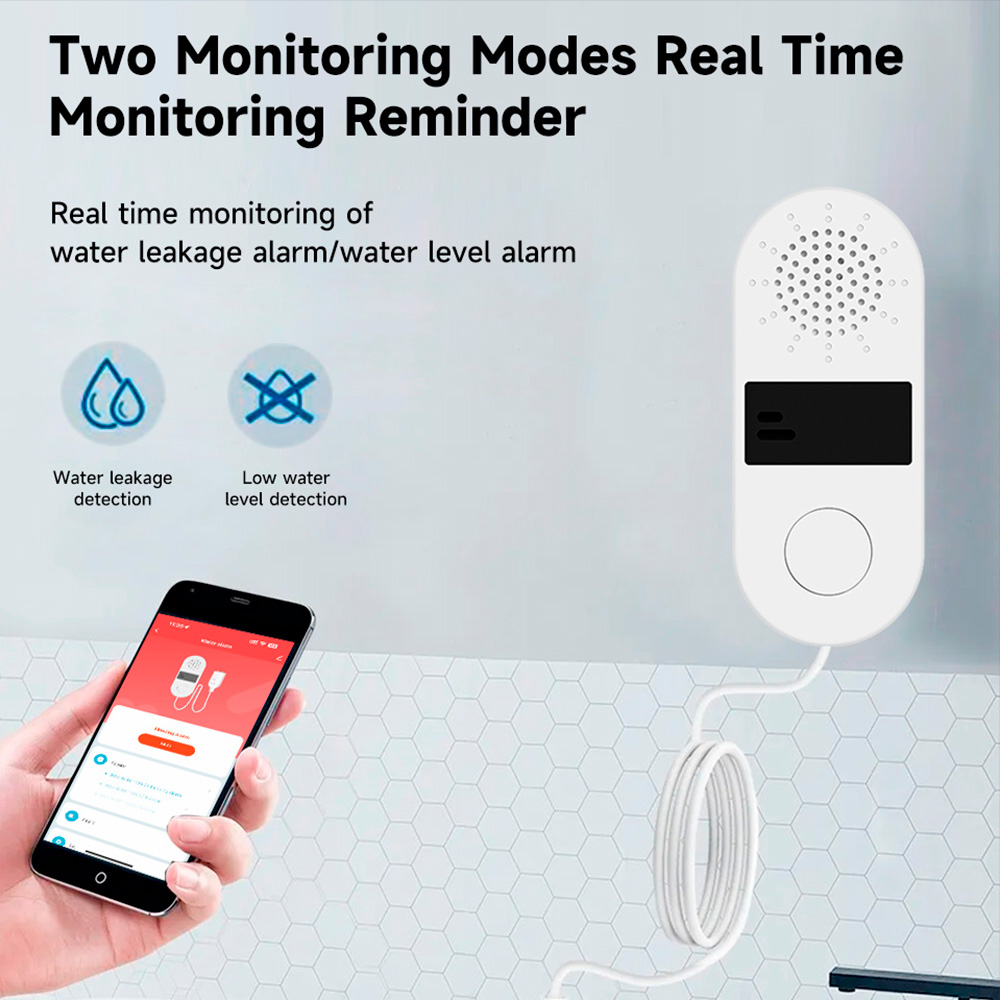 Tuya Wifi Water Leak Detector  - Water Alarm Sensor บทวิจารณ์และราคา