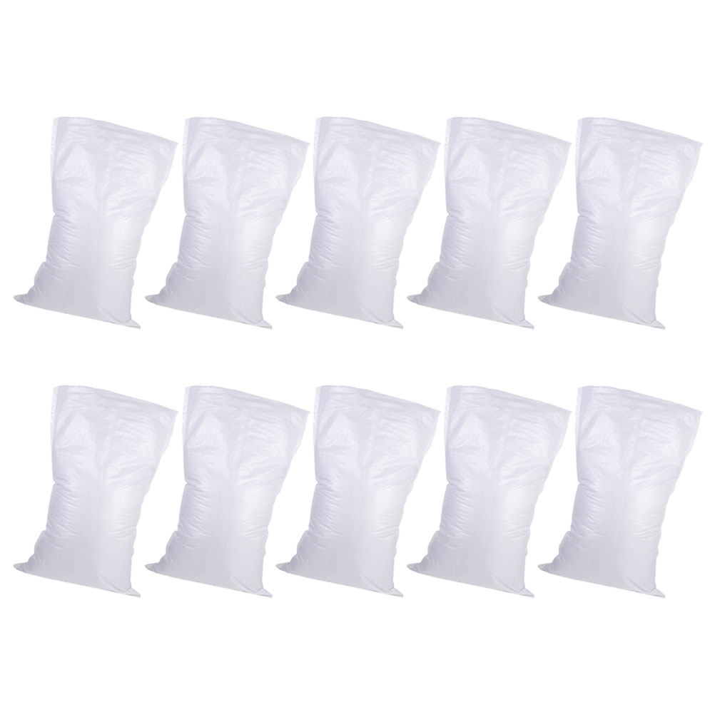 10Pcs Waterproof Woven Sandbag - Flood Barrier Bag บทวิจารณ์และราคา