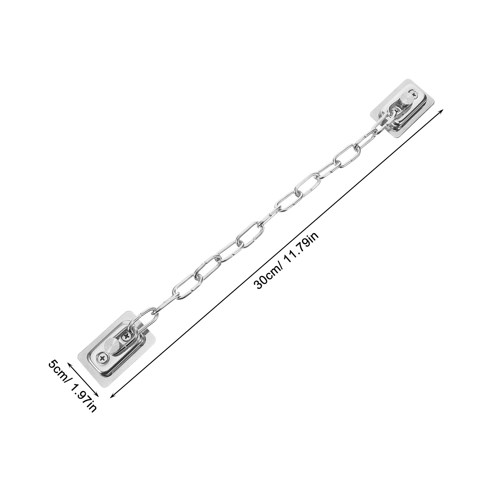 Stainless Steel Door Chain Loc - Security Chain Door บทวิจารณ์และราคา