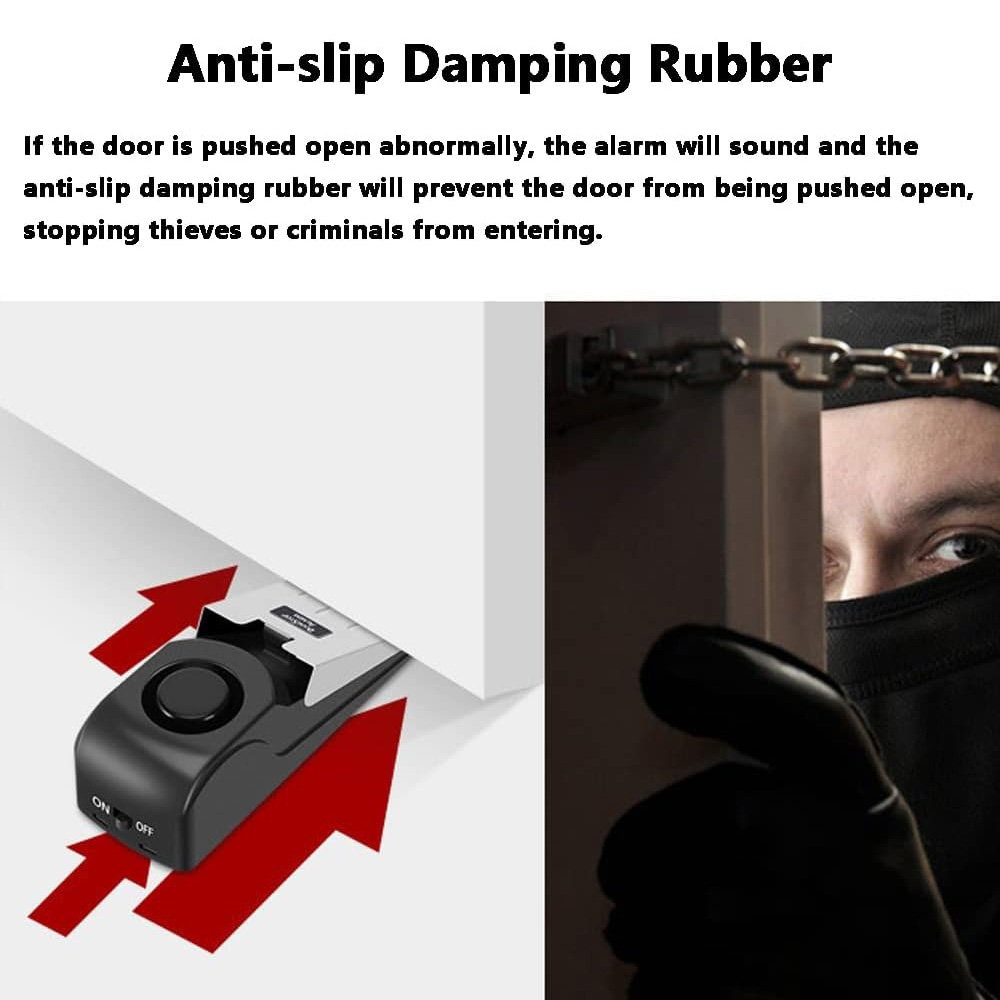 Door Stop Alarm with 120dB Sec - Door Stop Alarm บทวิจารณ์และราคา