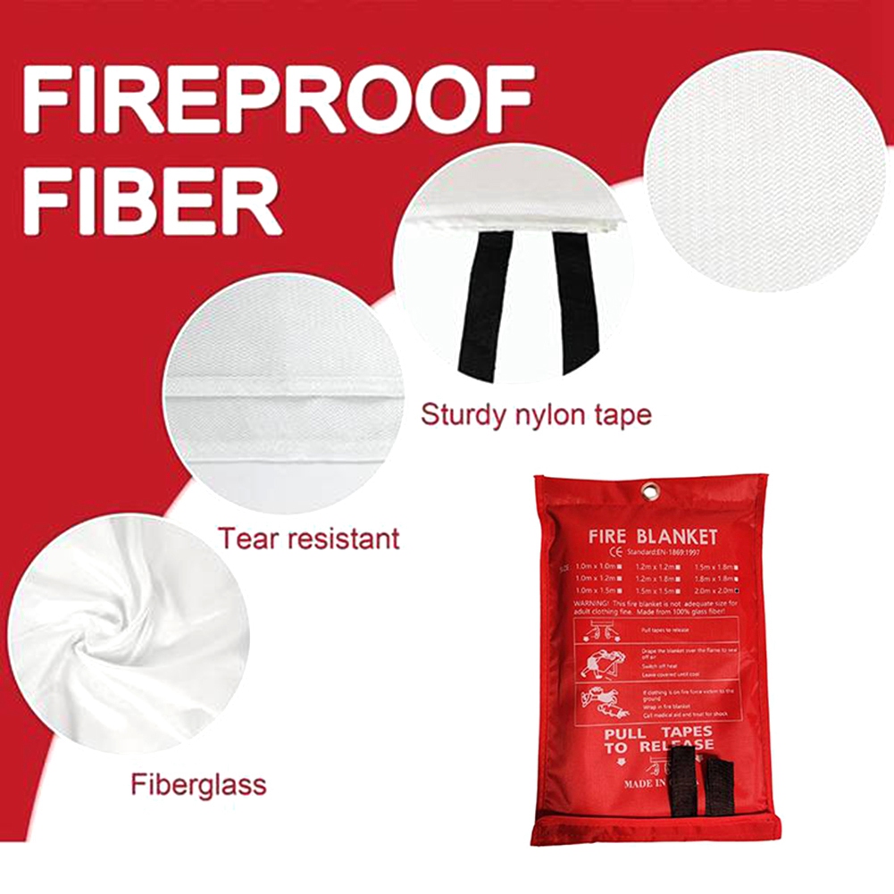 AED2-Emergency Fire Blanket, F - Fire Blanket Kitchen บทวิจารณ์และราคา