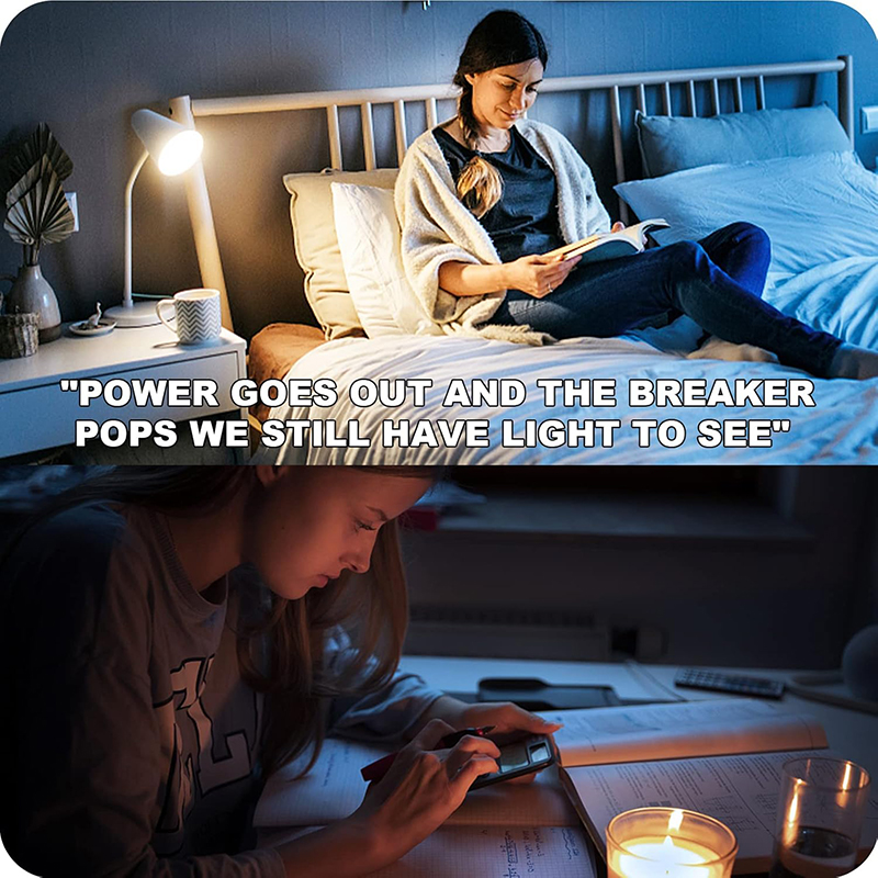 Emergency LED Light Bulb E27 w - Power Outage Light บทวิจารณ์และราคา