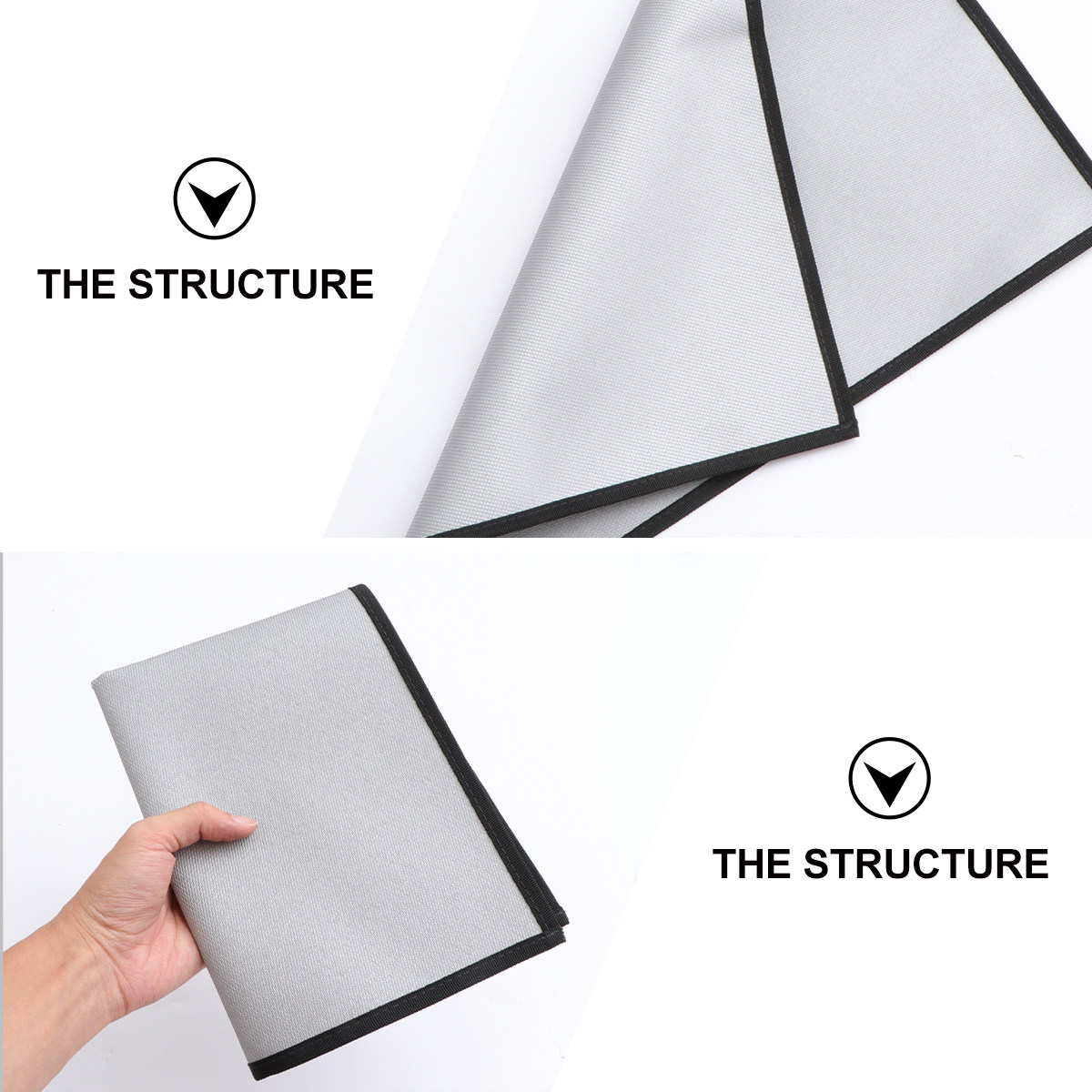 1Pcs Fire Blanket Silver Fire  - Fire Blanket Kitchen บทวิจารณ์และราคา