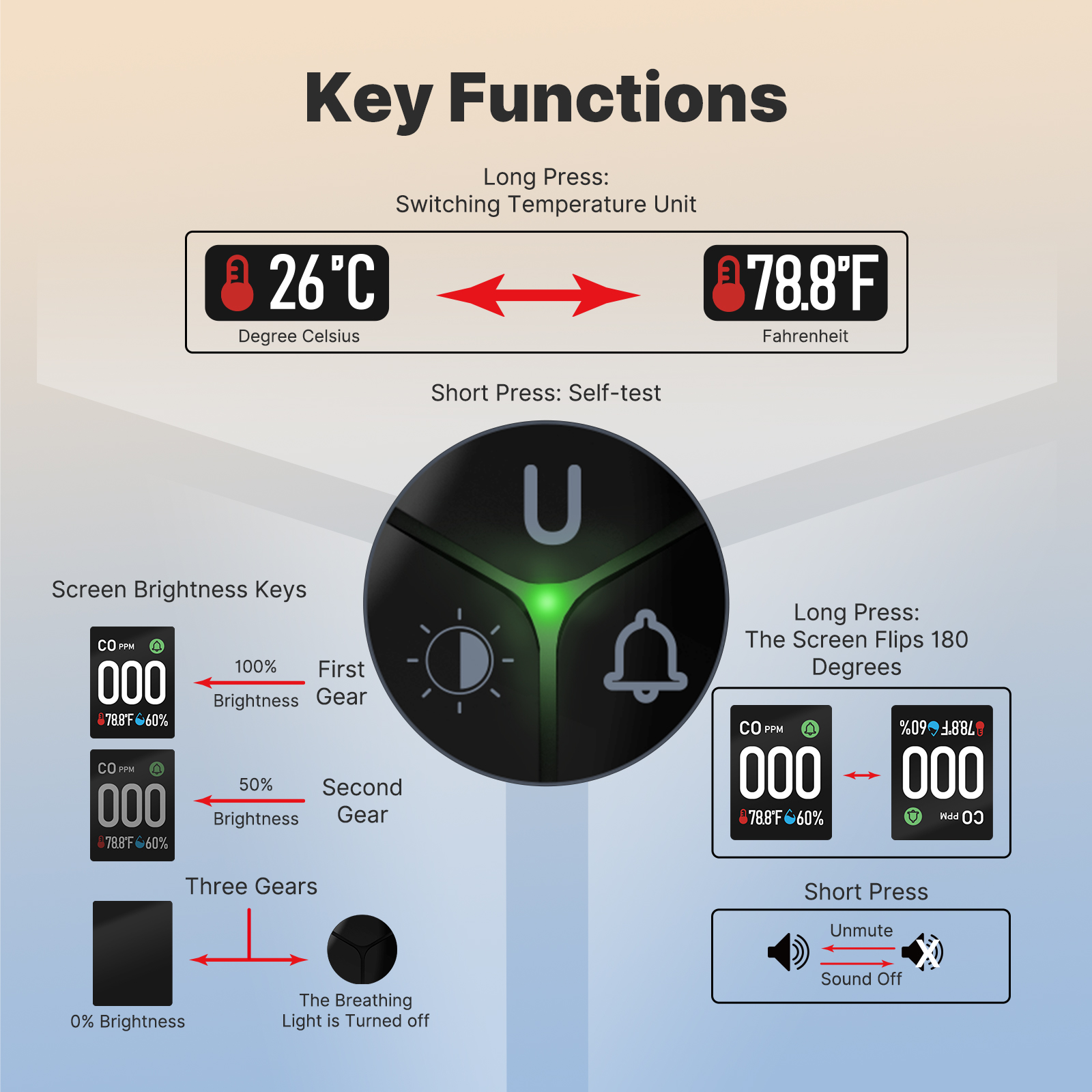 Carbon Monoxide Detector: 3-in - Co Detector Plug บทวิจารณ์และราคา
