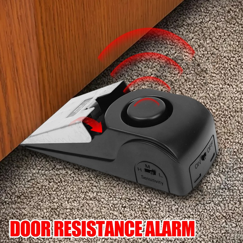 3/1Pcs Door Resistance Alarm W - Door Stop Alarm บทวิจารณ์และราคา