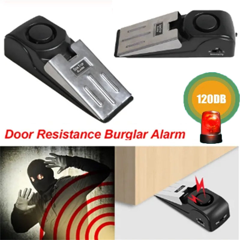 120db Wireless Door Stop Stopp - Door Stop Alarm บทวิจารณ์และราคา