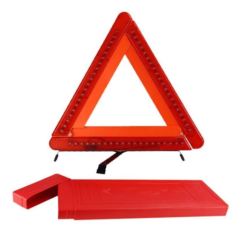 Foldable LED Warning Triangle  - Emergency Exit Sign บทวิจารณ์และราคา