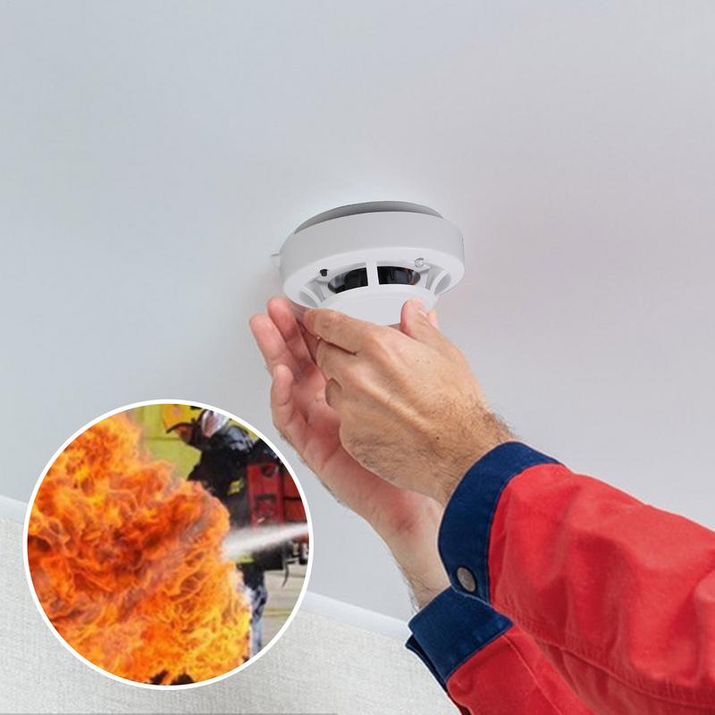 Fire Detectors Small Fire Alar - Smoke Detector Interconnected บทวิจารณ์และราคา
