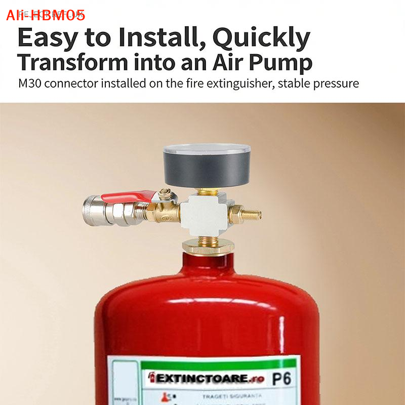 (HB05)Small Air Tank Pressure  - Fire Extinguisher Small บทวิจารณ์และราคา