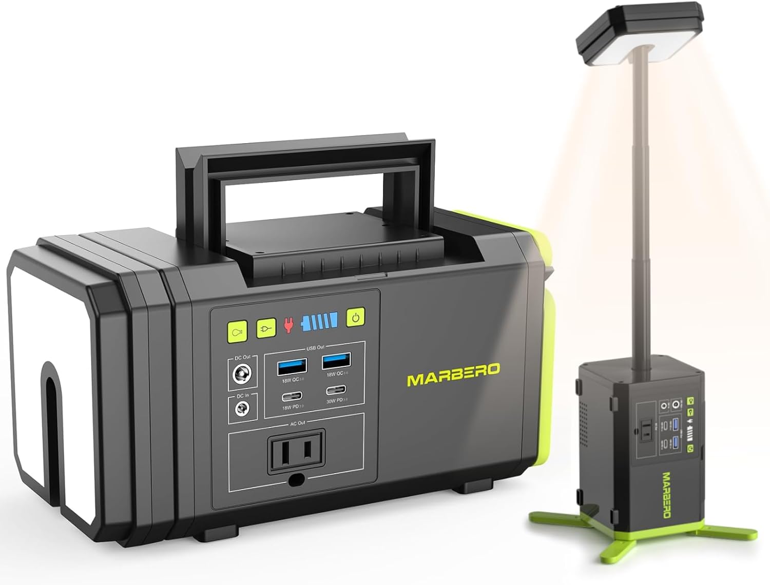 118Wh Portable Power Station w - Power Outage Light บทวิจารณ์และราคา