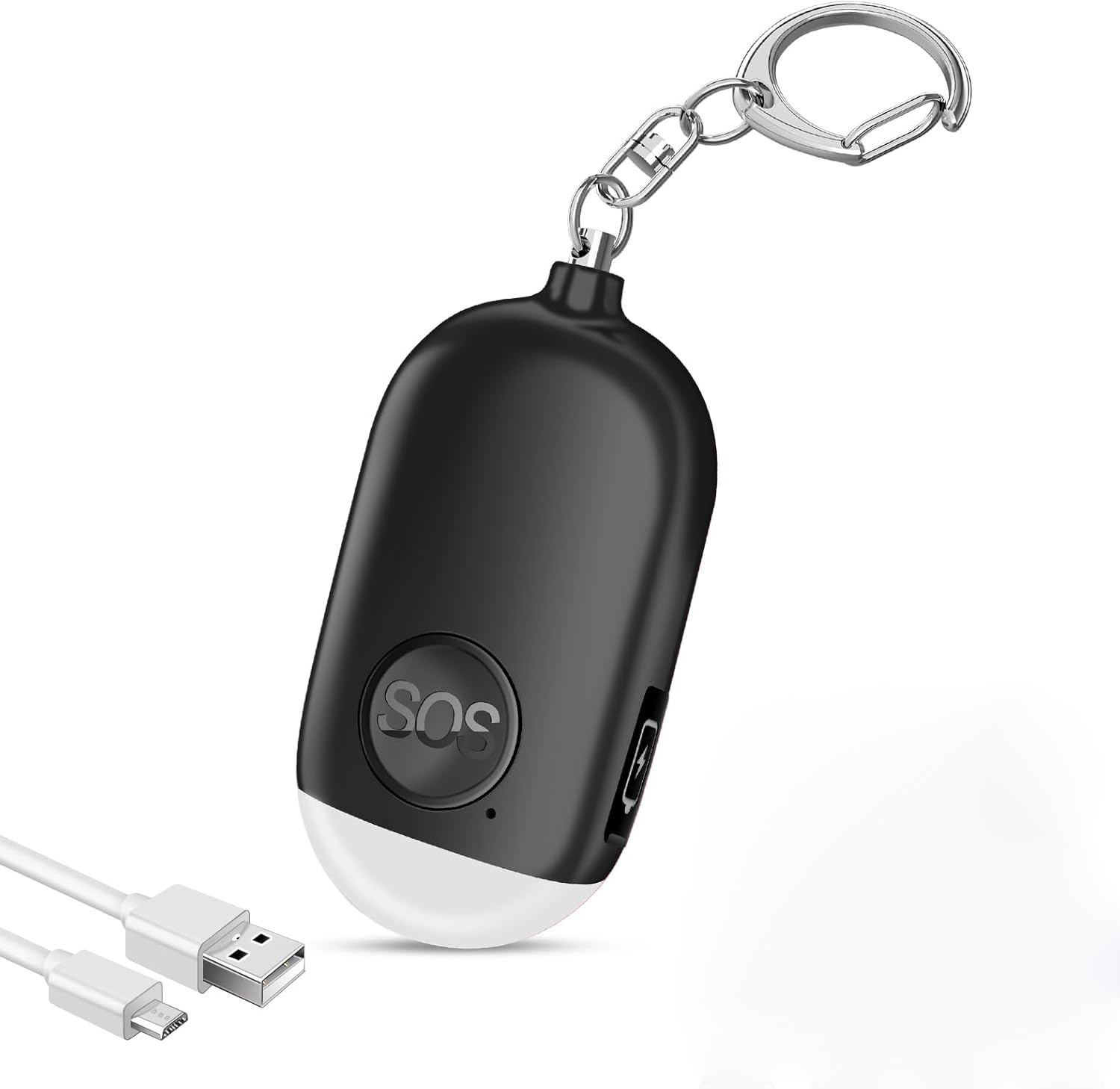1pc Ultra-Loud 130DB Personal  - Personal Alarm Keychain บทวิจารณ์และราคา