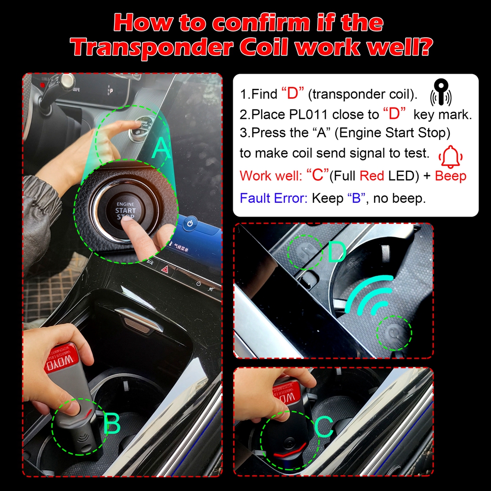 PKE LF Tester, Automotive Tran - Co Detector Plug บทวิจารณ์และราคา