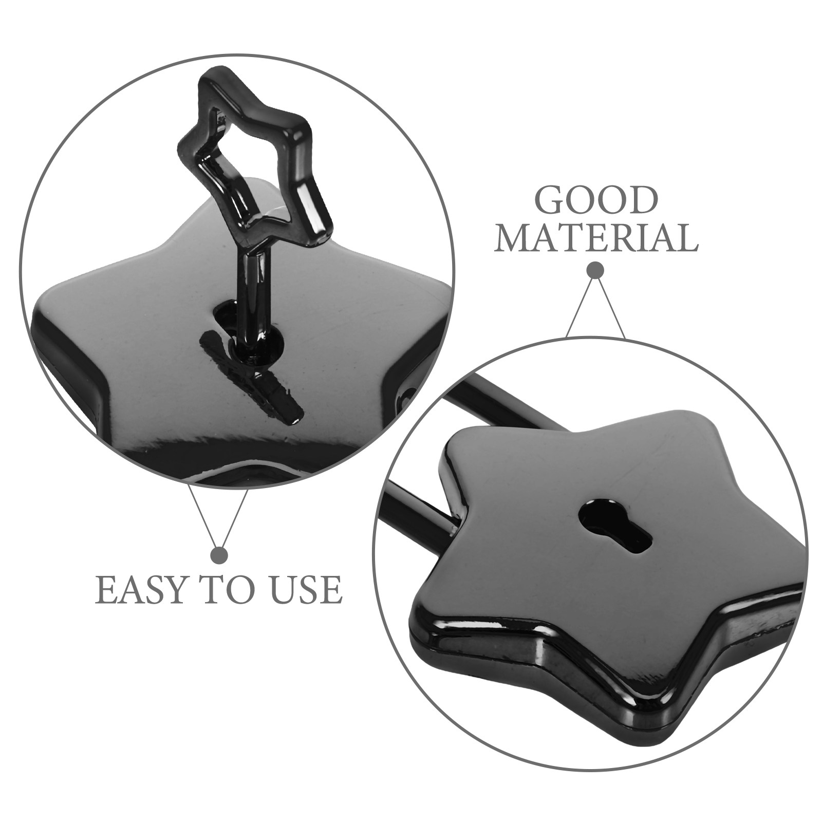 Small Star Shaped Notebook Loc - Lockbox Key Secure บทวิจารณ์และราคา