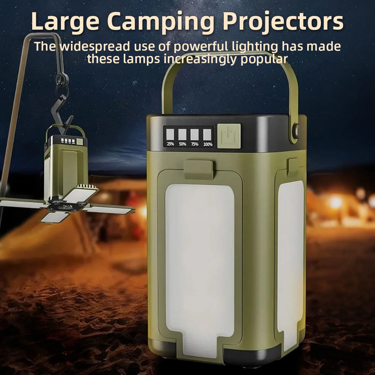 Portable Four-Leaf Clover Camp - Power Outage Light บทวิจารณ์และราคา