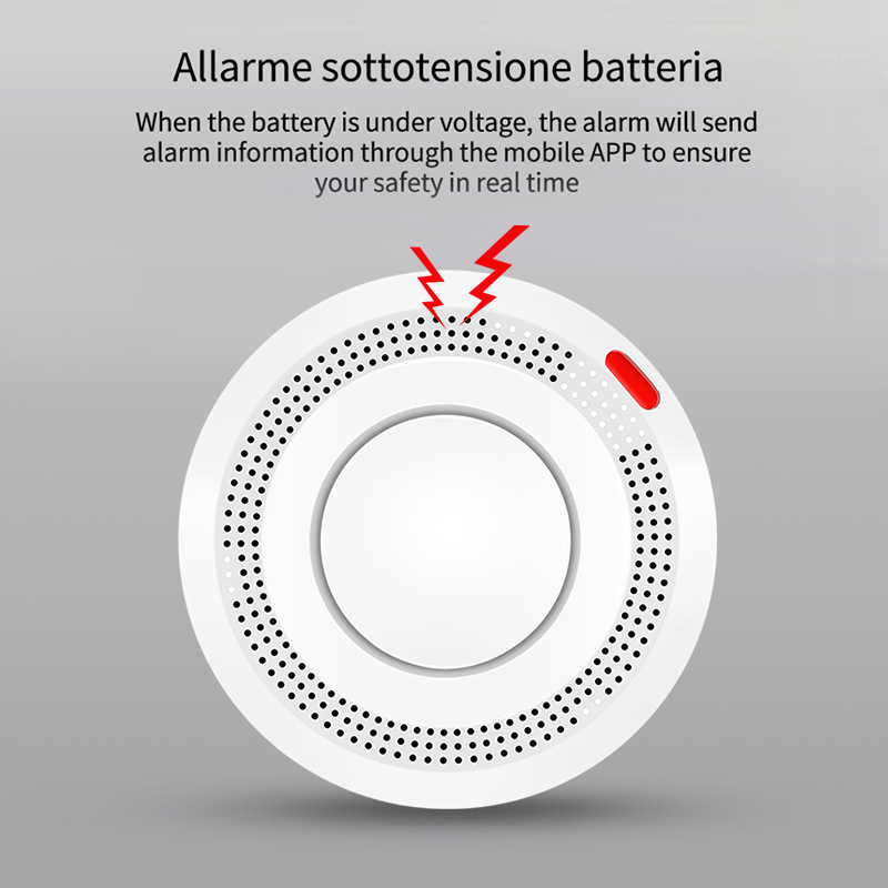 6Pack Tuya WiFi Smart Smoke Se - Smoke Detector Interconnected บทวิจารณ์และราคา