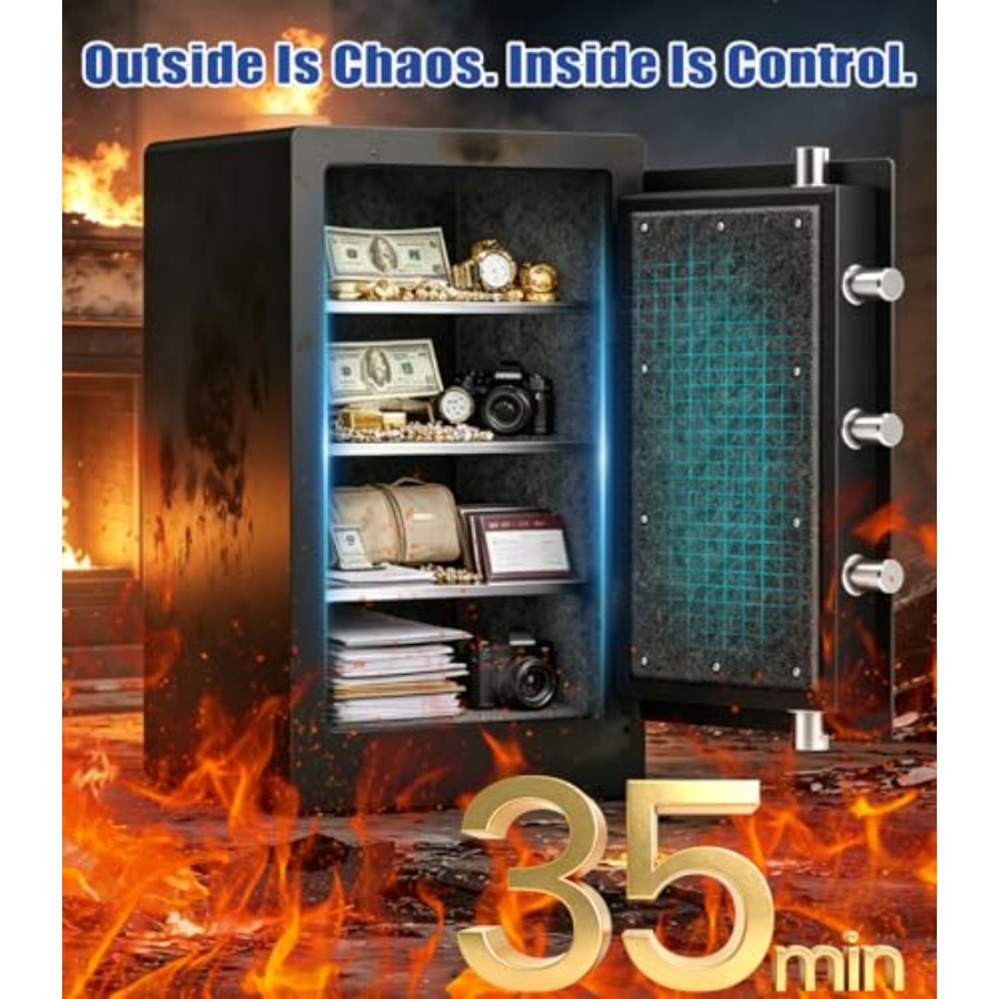 Heavy Duty Fireproof Safe for  - Fire Safe Document บทวิจารณ์และราคา