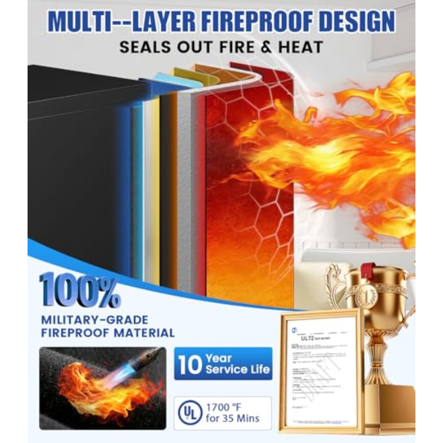 Heavy Duty Fireproof Safe for  - Fire Safe Document บทวิจารณ์และราคา