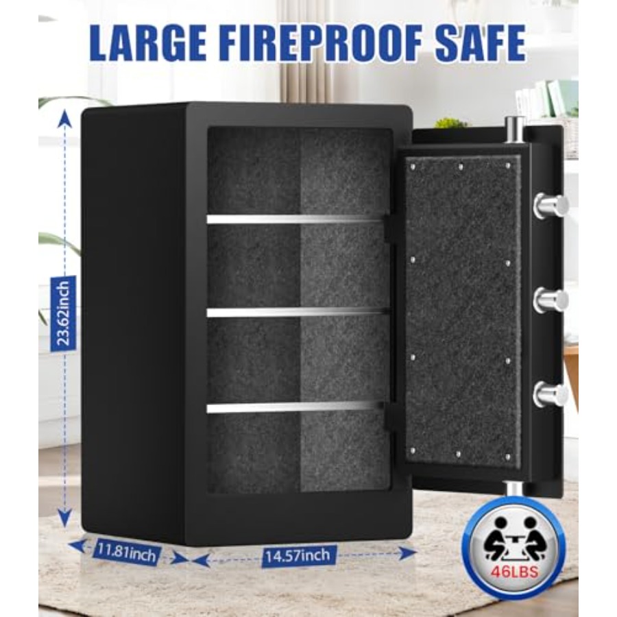 Heavy Duty Fireproof Safe for  - Fire Safe Document บทวิจารณ์และราคา