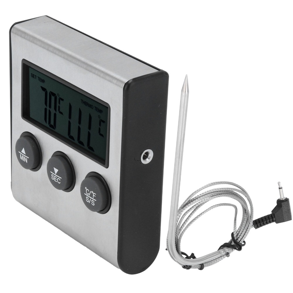 Silver Digital BBQ Meat Thermo - Pool Alarm Float บทวิจารณ์และราคา