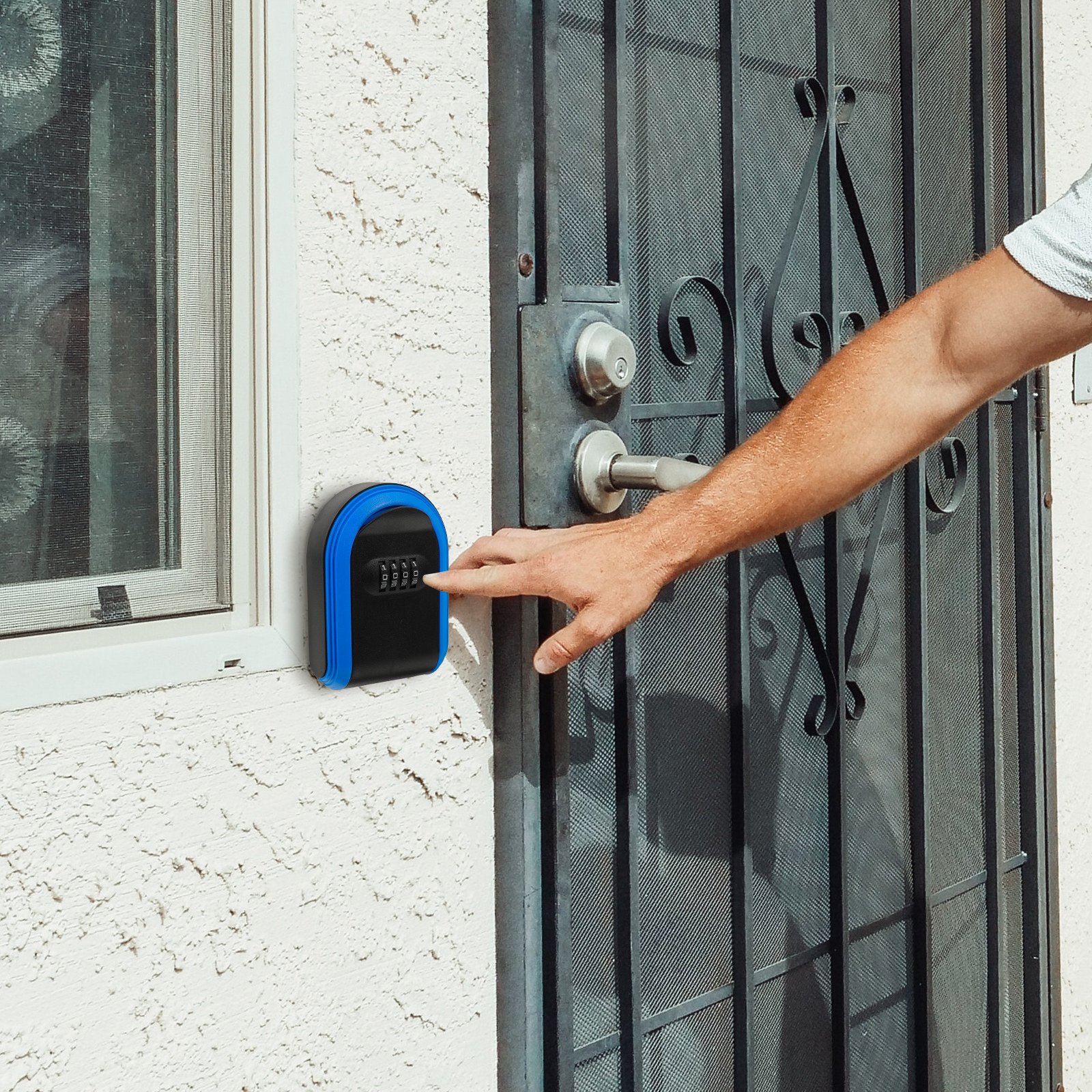 Key Lock Box Wall Mount Plasti - Lockbox Key Secure บทวิจารณ์และราคา